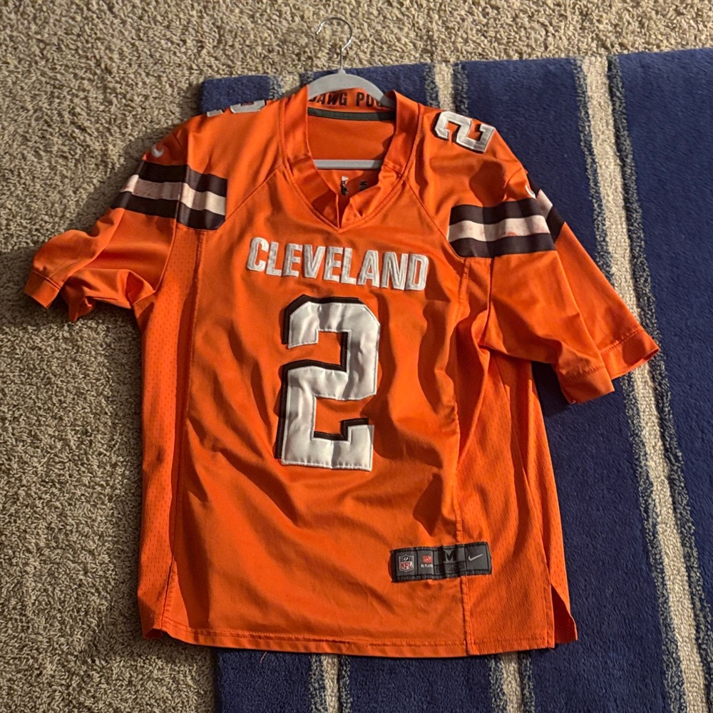 Nike Orange Cleveland Men's Jersey